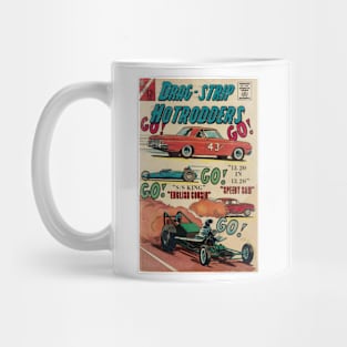 Drag Race Comic Book Cover Front Page Mug